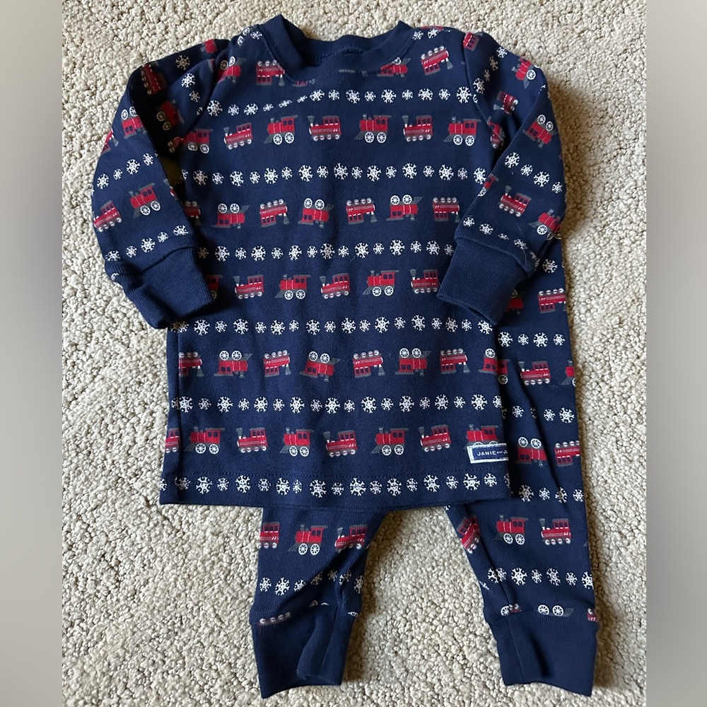 Janie and Jack Christmas pajamas
